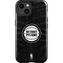 NBA Detroit Pistons Black Animal Print iPhone 15 Impact Case