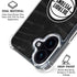 NBA Detroit Pistons Black Animal Print iPhone 16 MagSafe Case