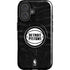 NBA Detroit Pistons Black Animal Print iPhone 16 Magsafe Impact Case