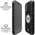 NBA Detroit Pistons Black Animal Print iPhone 16 Plus Magsafe Impact Case