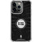 NBA Detroit Pistons Black Animal Print iPhone 16 Pro Clear Case