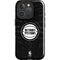 NBA Detroit Pistons Black Animal Print iPhone 16 Pro Magsafe Impact Case