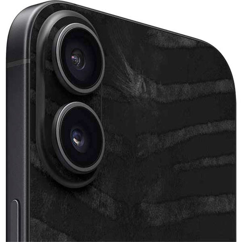 NBA Detroit Pistons Black Animal Print iPhone 16 Skin