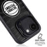 NBA Detroit Pistons Black Animal Print iPhone 16e Kickstand Case