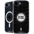 NBA Detroit Pistons Black Animal Print iPhone 16e MagSafe Case
