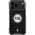 NBA Detroit Pistons Black Animal Print iPhone 17 Pro Max Clear Case