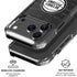 NBA Detroit Pistons Black Animal Print iPhone 18 Pro Clear Case