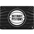 NBA Detroit Pistons Black Animal Print MacBook Skins