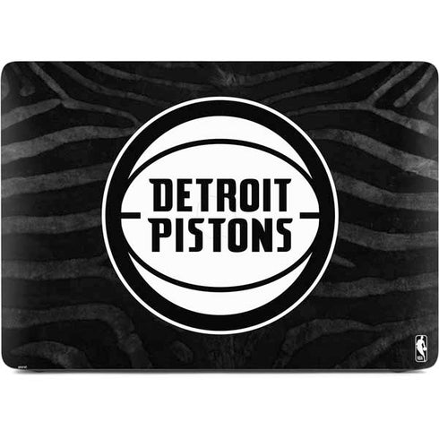 NBA Detroit Pistons Black Animal Print Apple MacBook Pro 16-inch Skin