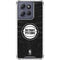 NBA Detroit Pistons Black Animal Print Moto G Stylus 5G (2025) Clear Case
