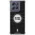 NBA Detroit Pistons Black Animal Print Moto G Stylus 5G (2025) Clear Case
