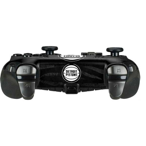 NBA Detroit Pistons Black Animal Print PlayStation Scuf Vantage 2 Controller Skin