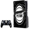 NBA Detroit Pistons Black Animal Print PS5 Pro Disk Bundle Skin