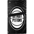 NBA Detroit Pistons Black Animal Print PS5 Pro Disk Bundle Skin