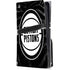 NBA Detroit Pistons Black Animal Print PS5 Pro Disk Console Skin