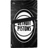NBA Detroit Pistons Black Animal Print PS5 Pro Disk Console Skin