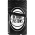 NBA Detroit Pistons Black Animal Print PS5 Pro Disk Console Skin