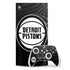 NBA Detroit Pistons Black Animal Print Xbox Series X Skins