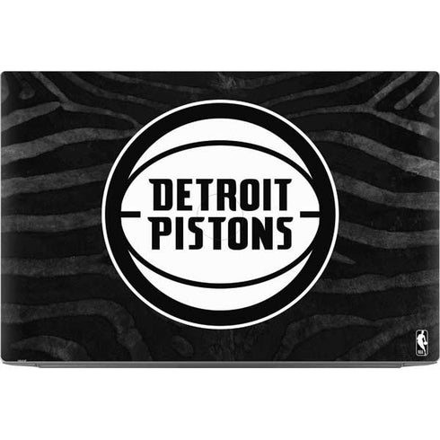 NBA Detroit Pistons Black Animal Print Dell XPS Skin
