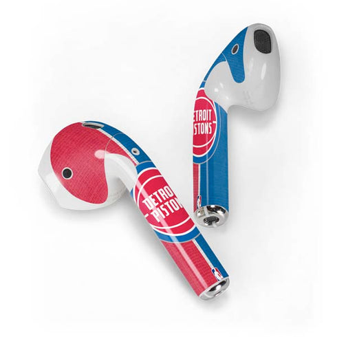 NBA Detroit Pistons Canvas Apple AirPods Skin