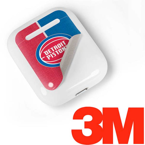 NBA Detroit Pistons Canvas Apple AirPods Skin