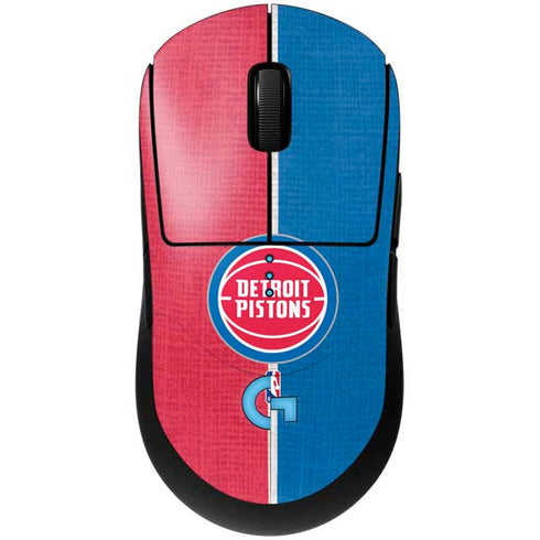 NBA Detroit Pistons Canvas G Pro Wireless Gaming Mouse Skin