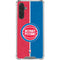NBA Detroit Pistons Canvas Galaxy A17 Clear Case