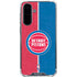 NBA Detroit Pistons Canvas Galaxy A36 5G Clear Case