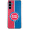 NBA Detroit Pistons Canvas Galaxy A55 5G Clear Case