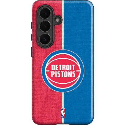 NBA Detroit Pistons Canvas Galaxy S26 Impact Case