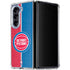 NBA Detroit Pistons Canvas Galaxy Z Fold5 5G Clear Case
