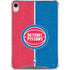 NBA Detroit Pistons Canvas iPad 11th Gen (2025) Clear Case