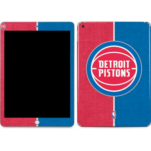 NBA Detroit Pistons Canvas Apple iPad Skin