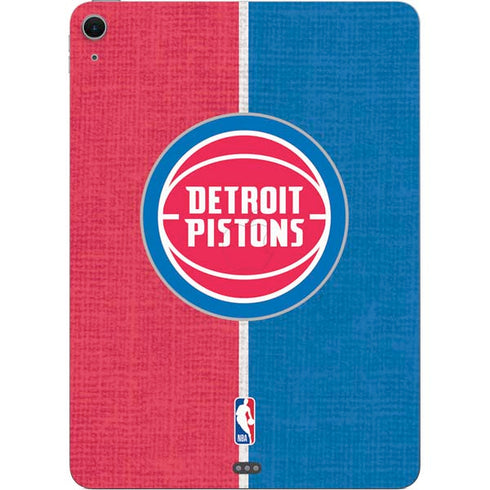 NBA Detroit Pistons Canvas Apple iPad Air Skin