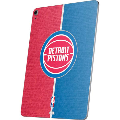 NBA Detroit Pistons Canvas Apple iPad Air Skin