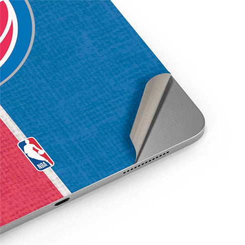 NBA Detroit Pistons Canvas Apple iPad Air Skin