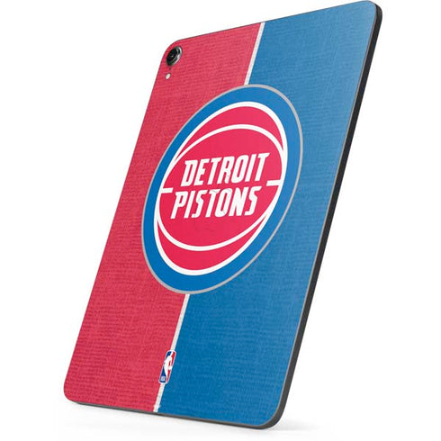 NBA Detroit Pistons Canvas Apple iPad Pro Skin