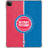 NBA Detroit Pistons Canvas iPad Pro 11in (2024) Clear Case