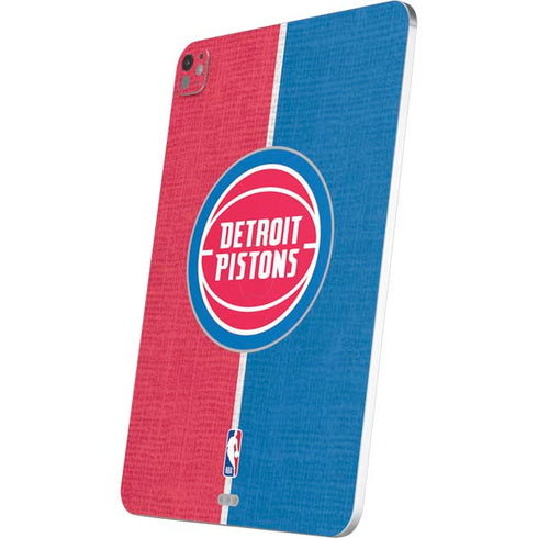 NBA Detroit Pistons Canvas iPad Pro 13in M4 (2024) Skin