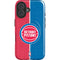 NBA Detroit Pistons Canvas iPhone 16 Magsafe Impact Case
