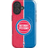 NBA Detroit Pistons Canvas iPhone 16 Magsafe Impact Case