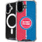 NBA Detroit Pistons Canvas iPhone 16 Plus MagSafe Case