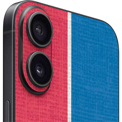 NBA Detroit Pistons Canvas iPhone 16 Plus Skin