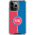 NBA Detroit Pistons Canvas iPhone 16 Pro Clear Case
