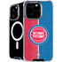 NBA Detroit Pistons Canvas iPhone 16 Pro MagSafe Case