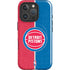 NBA Detroit Pistons Canvas iPhone 16 Pro Magsafe Impact Case