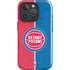 NBA Detroit Pistons Canvas iPhone 16 Pro Max Impact Case