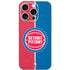 NBA Detroit Pistons Canvas iPhone 16 Pro Skin