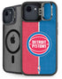 NBA Detroit Pistons Canvas iPhone 16e Kickstand Case