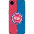 NBA Detroit Pistons Canvas iPhone 16e Skin